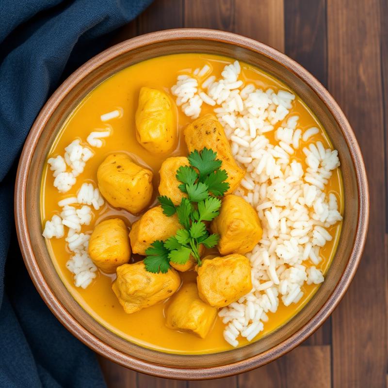 Poulet Curry Coco